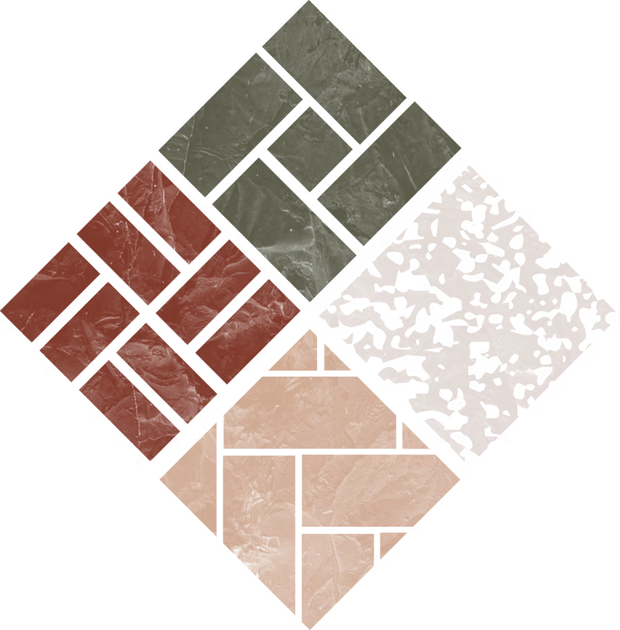Decorative paving shape